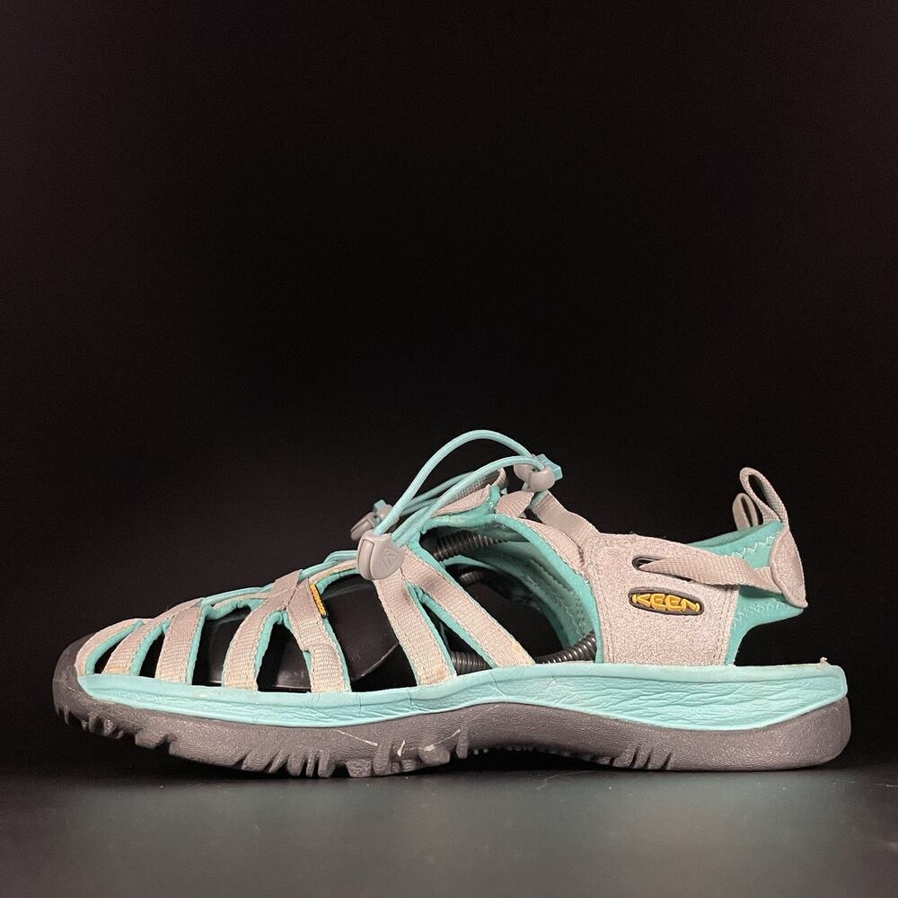 Keen Newport H2 Women’s Size 10 Gray Turquoise Casual Slip On Sandals Outdoors
